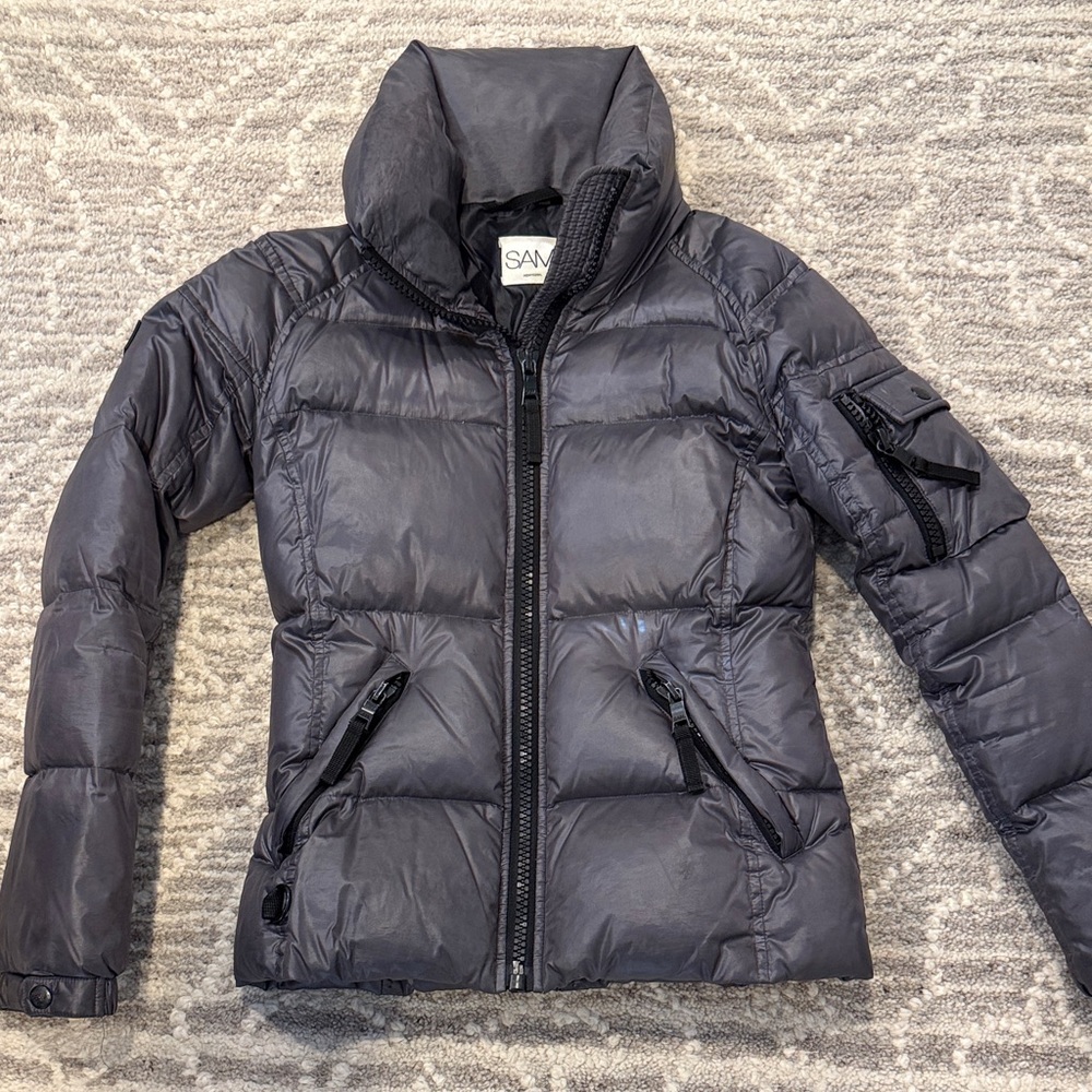SAM. Women's Black Puffer Jacket